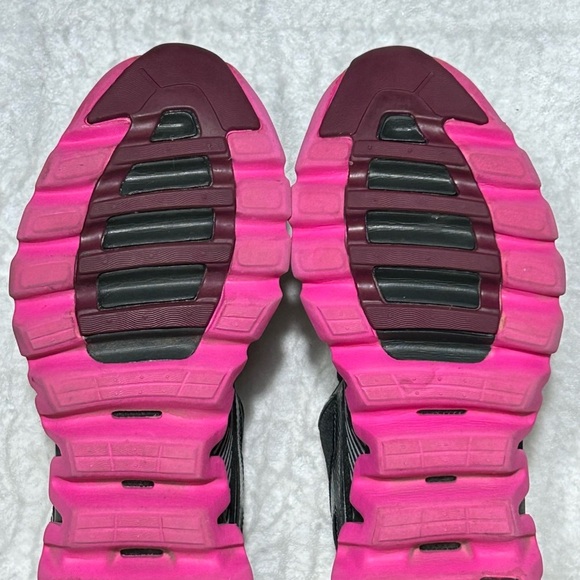 Reebok Womens Black/Pink ZigLite Electrify Running Athletic Sneakers Shoes SZ 9 - Picture 9 of 11